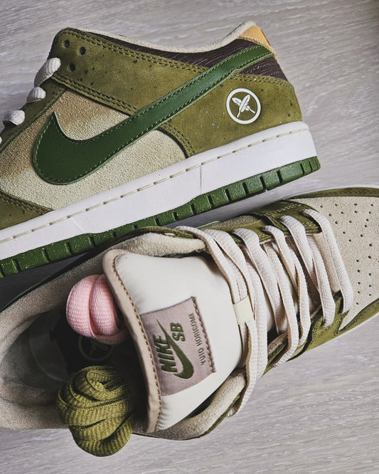 Yuto Horigome x Nike SB Dunk Low “Asparagus”: Data de Lançamento