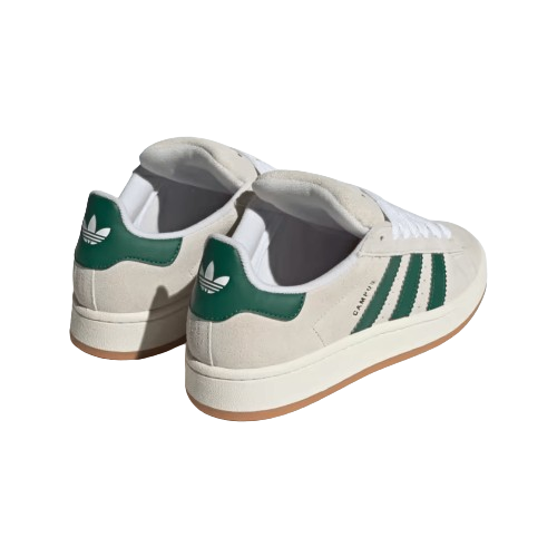 Tênis Adidas Campus 00s "Crystal White Dark Green"