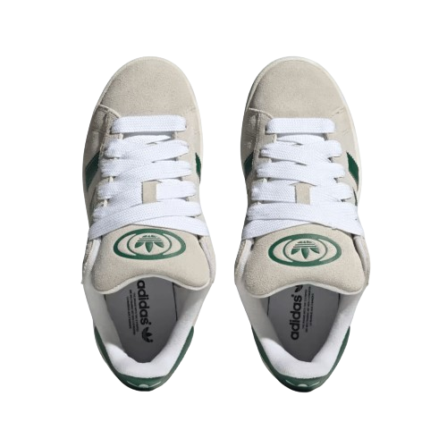 Tênis Adidas Campus 00s "Crystal White Dark Green"