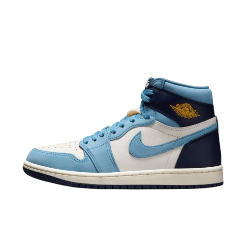 Tênis Air Jordan 1 High "First in Flight" Feminino Azul