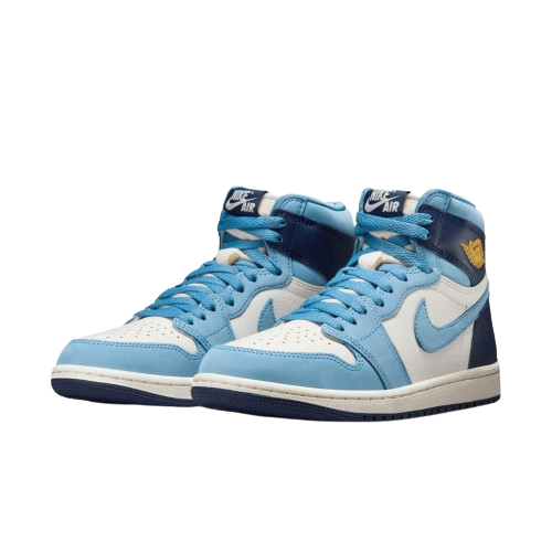 Tênis Air Jordan 1 High "First in Flight" Feminino Azul