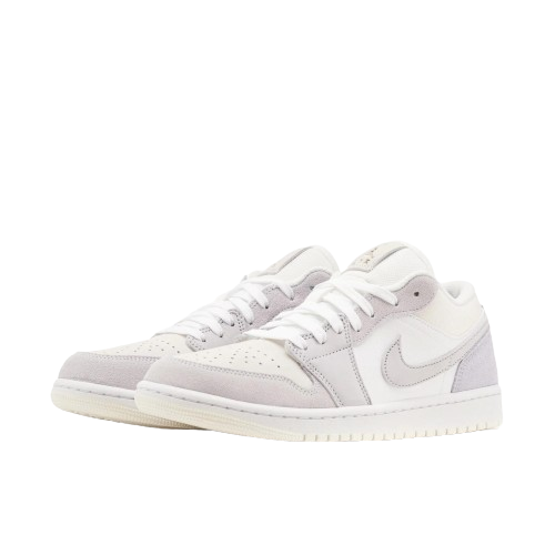 Tênis Air Jordan 1 Low "Paris" Cinza / Branco