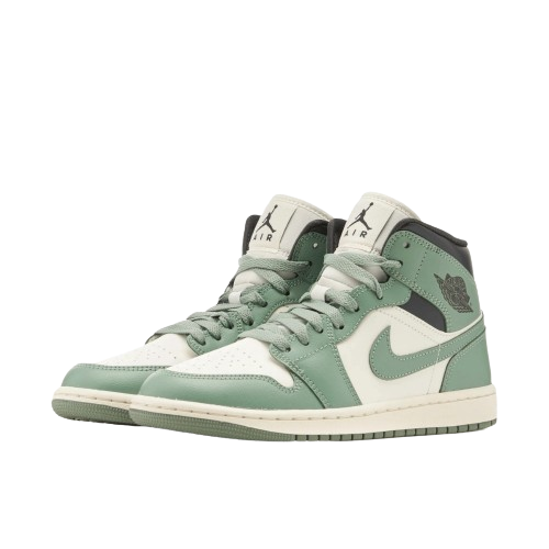 Tênis Air Jordan 1 Mid "Jade Smoke" Feminino Verde