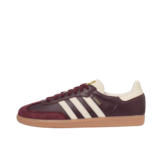 Tênis Adidas Samba "Maroon Cream White" Feminino Vinho