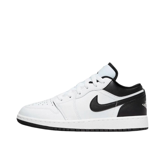 Air Jordan 1 Low GS White Black