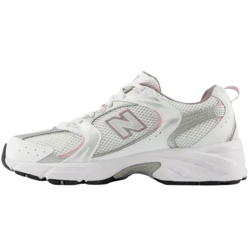 New Balance 530 White Silver Metalic Ice Wine