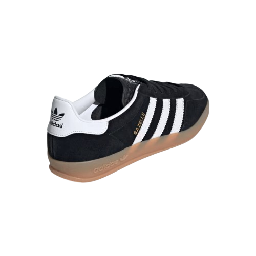 Tênis Adidas Gazelle Indoor "Core Black" Feminino Preto