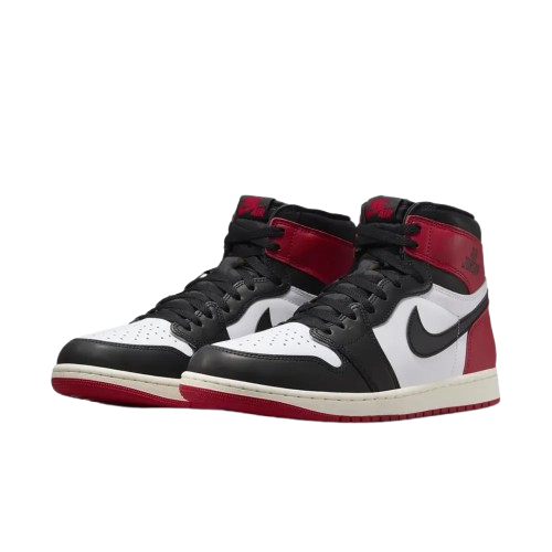 Tênis Air Jordan 1 "Black Toe Reimagined" Masculino Preto/Vermelho