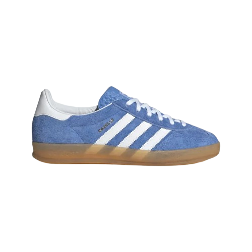 Tênis adidas Gazelle Indoor "Blue Fusion Cloud White" Feminino Rosa