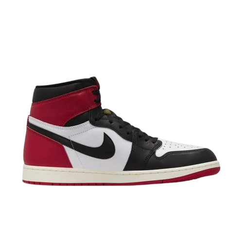 Tênis Air Jordan 1 "Black Toe Reimagined" Masculino Preto/Vermelho