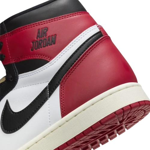 Tênis Air Jordan 1 "Black Toe Reimagined" Masculino Preto/Vermelho