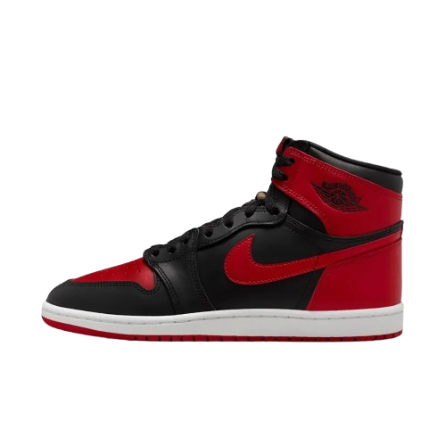 Tênis Air Jordan 1 High "85 Reimagined Bred" Masculino Preto/Vermelho