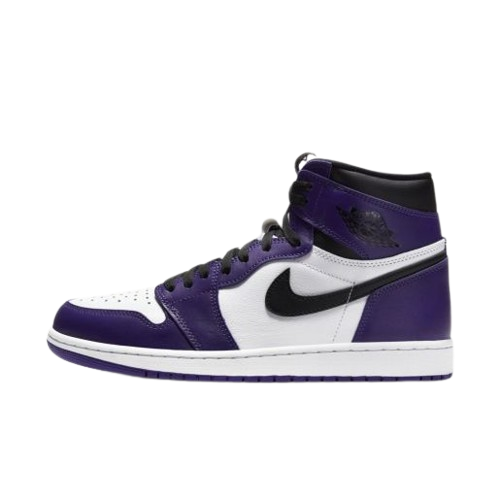 Tênis Air Jordan 1  High "Court Purple 2.0" Masculino Roxo/Branco