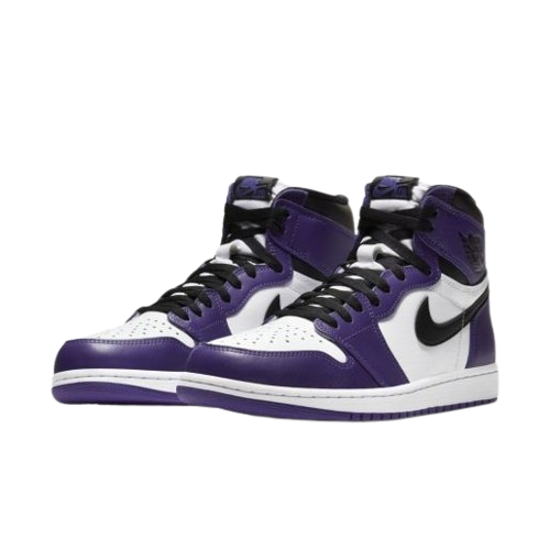 Tênis Air Jordan 1  High "Court Purple 2.0" Masculino Roxo/Branco