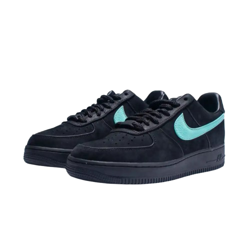 Tênis Air Force 1  "Tiffany & Co" Preto/Tiffany