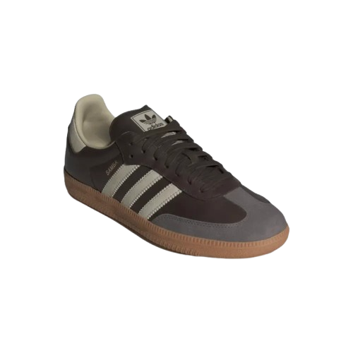 Tênis Adidas Samba OG "Brown Putty Grey" Feminino Marrom