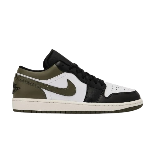 Tênis Air Jordan 1 Low "Olive Green" Verde / Preto