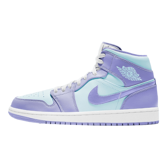 Air Jordan 1 Mid Purple Aqua